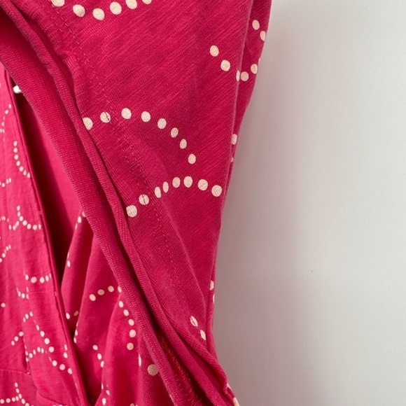 Boden Pink Printed Pink Midi Dress 10L - Picture 3 of 5